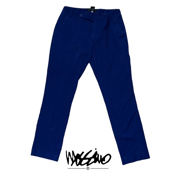 Mossimo | Blue Straight Legged Pants | Stretch | Size 4 - Picture 3 of 4